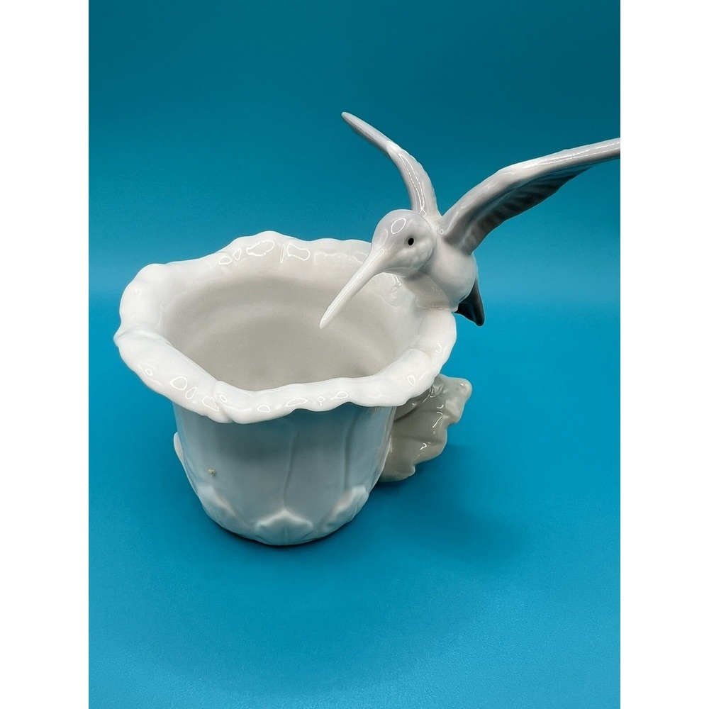 Biedermann Hummingbird Porcelain Votive Candle Holder Vinage - Picture 2 of 8